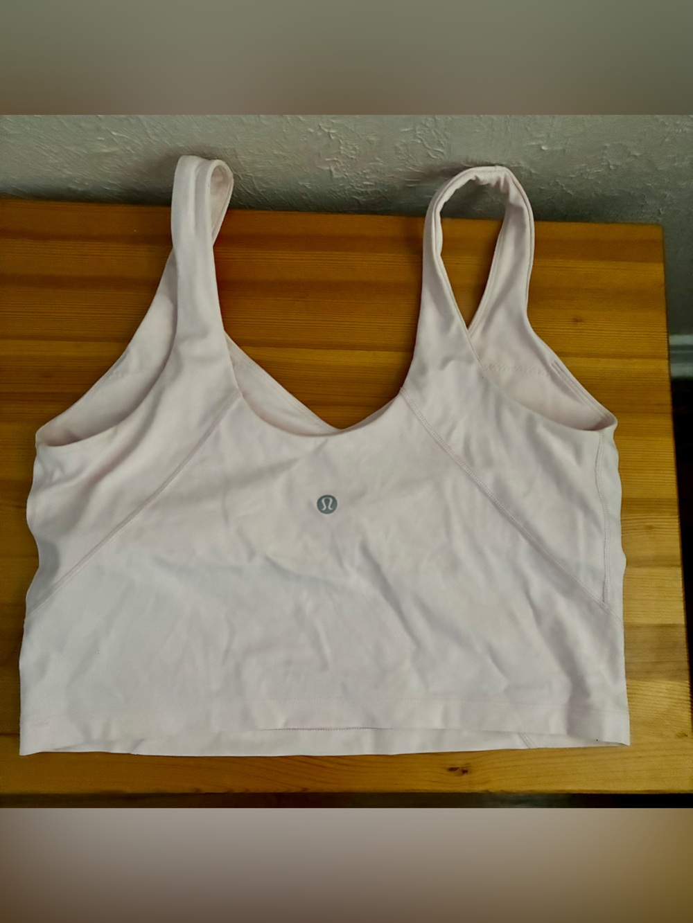 Lululemon Align Tank Top Light Pink Size 10 - Picture 4 of 9